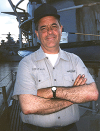 Russell Booth, Ship's Manager, USS Pampanito