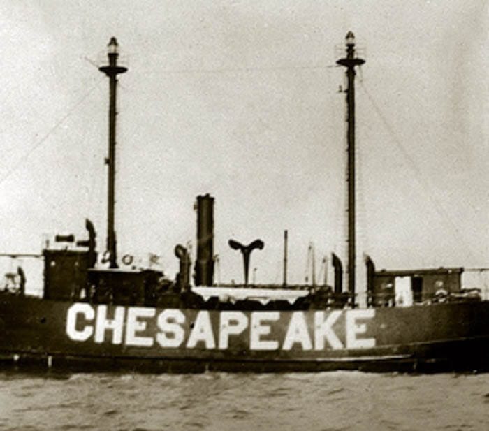 LIGHTSHIP CHESAPEAKE (LV-116, WAL-538)